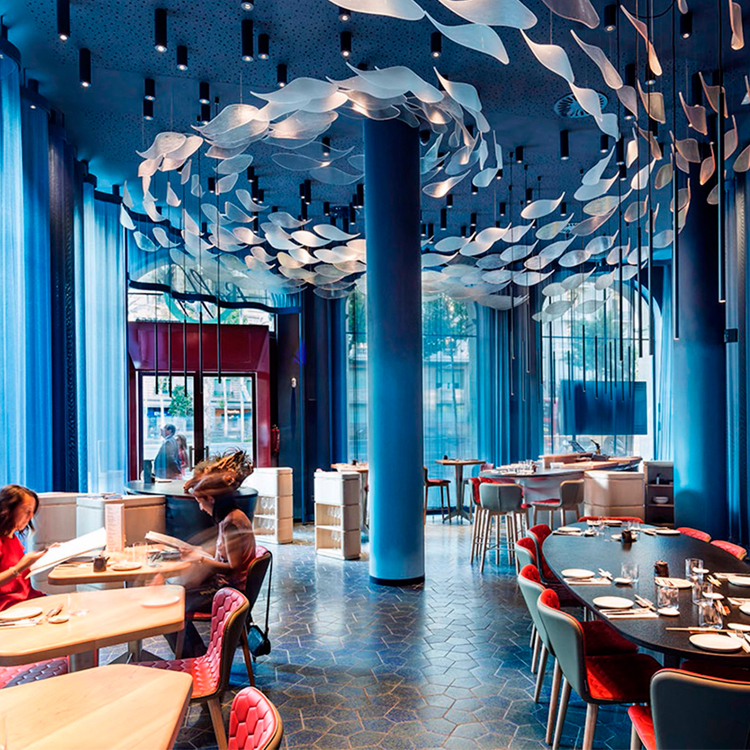 餐廳設(shè)計(jì)如何達(dá)到最大空間利用率？(圖1)