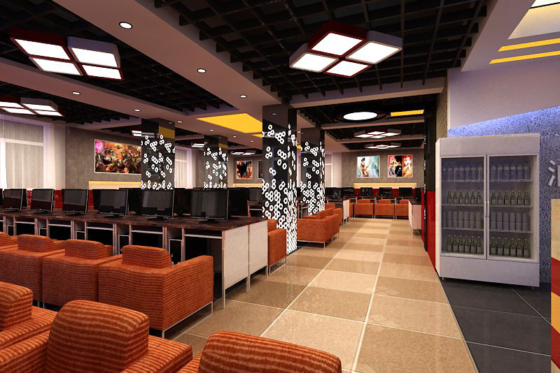 網(wǎng)吧裝修小技巧，教你三招花最少的錢達(dá)到最好(圖3)