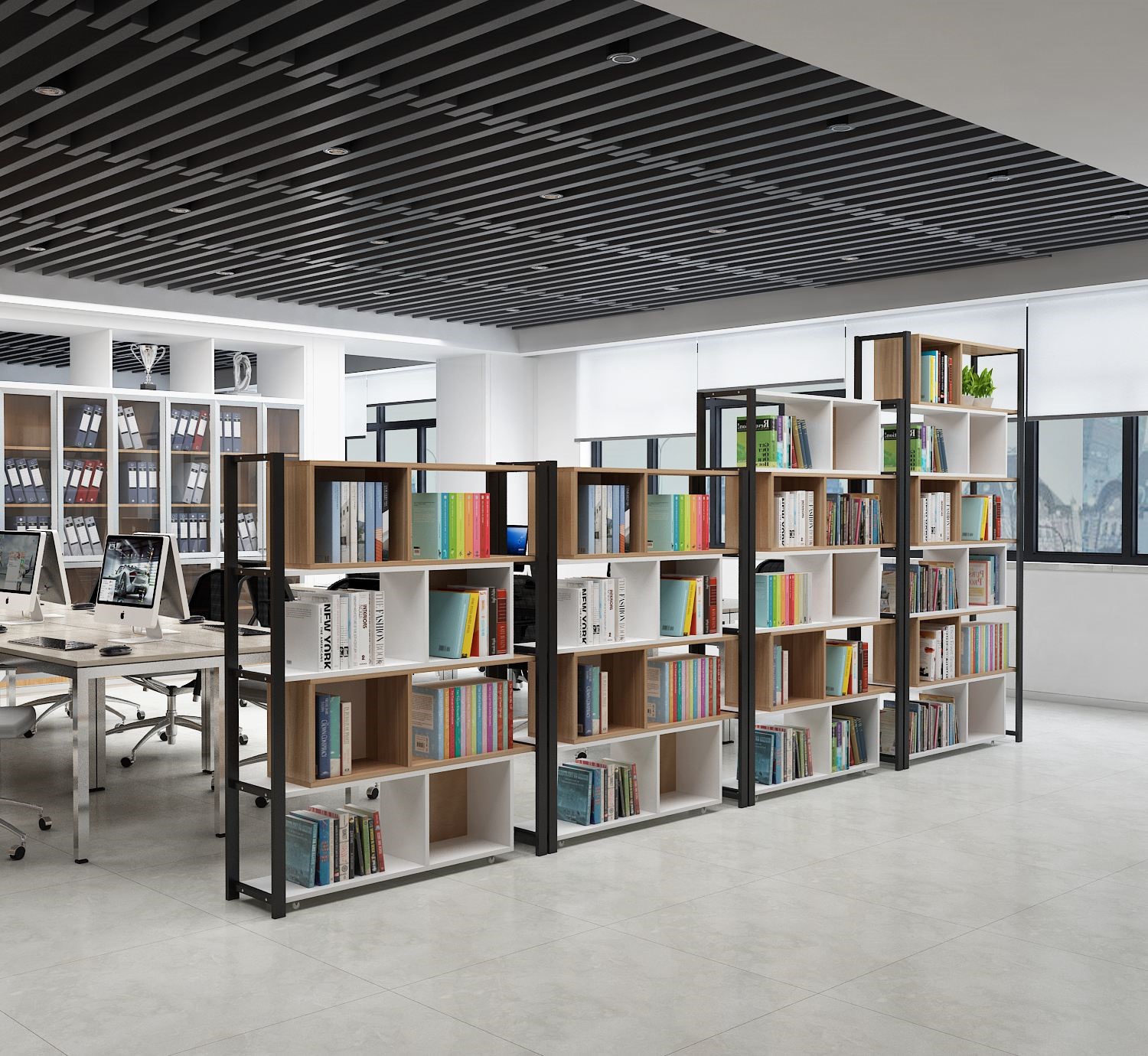 做好隔斷，讓你的辦公室瞬間提升一個(gè)檔次！(圖2)